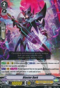 Blaster Dark Card Front