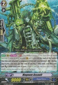 Magnum Assault Card Front