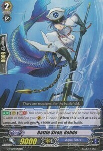 Battle Siren, Rohde Card Front