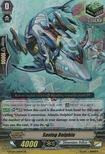 Saving Dolphin [G Format] Card Front