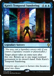 Karn's Temporal Sundering