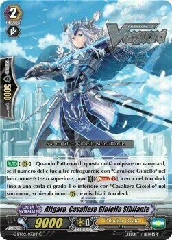 Altgaro, Cavaliere Gioiello Sibilante Card Front