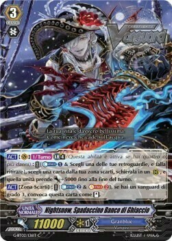 Ice Floe Swordsman, Nightsnow Card Front