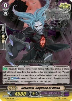 Amon's Follower, Grausam Card Front