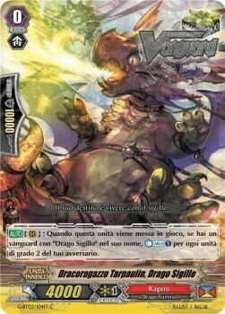 Seal Dragon, Tarpaulin Dracokid [G Format] Card Front