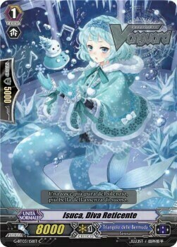 Reticent Diva, Isuca Card Front