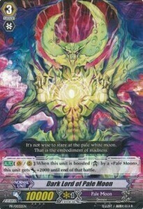 Dark Lord of Pale Moon Card Front