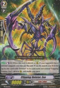 Clipping Deletor, Evo Card Front