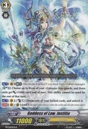 Goddess of Law, Justitia [G Format]