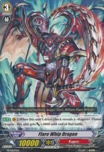 Flare Whip Dragon Card Front