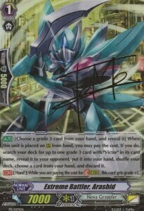 Extreme Battler, Arashid Card Front