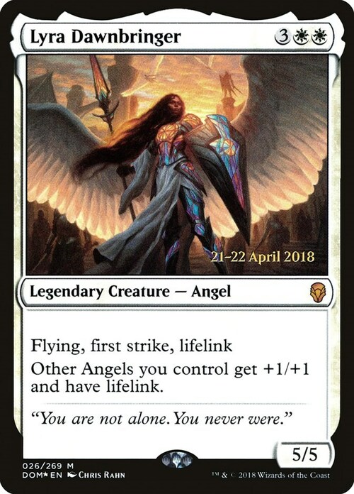 Lyra Dawnbringer Card Front