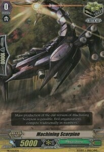 Machining Scorpion Card Front