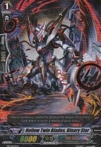 Hollow Twin Blades, Binary Stars [G Format] Card Front