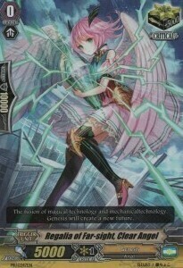 Regalia of Far-sight, Clear Angel Card Front