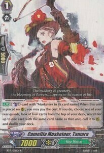 Camellia Musketeer, Tamara [G Format] Card Front