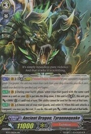 Ancient Dragon, Tyrannoquake [G Format]