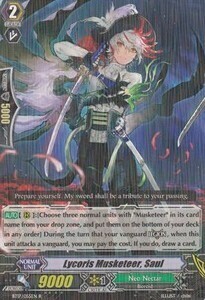 Lycoris Musketeer, Saul Card Front