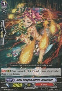 Seal Dragon Sprite, Mulciber [G Format] Card Front