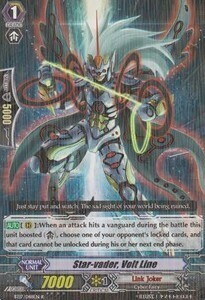 Star-vader, Volt Line [G Format] Card Front