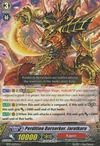 Perdition Berserker, Jaratkaru [G Format] Card Front