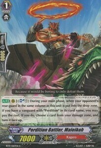 Perdition Battler, Maleikoh [G Format] Card Front