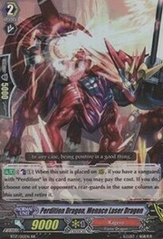 Perdition Dragon, Menace Laser Dragon [G Format]