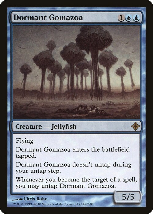 Dormant Gomazoa Card Front