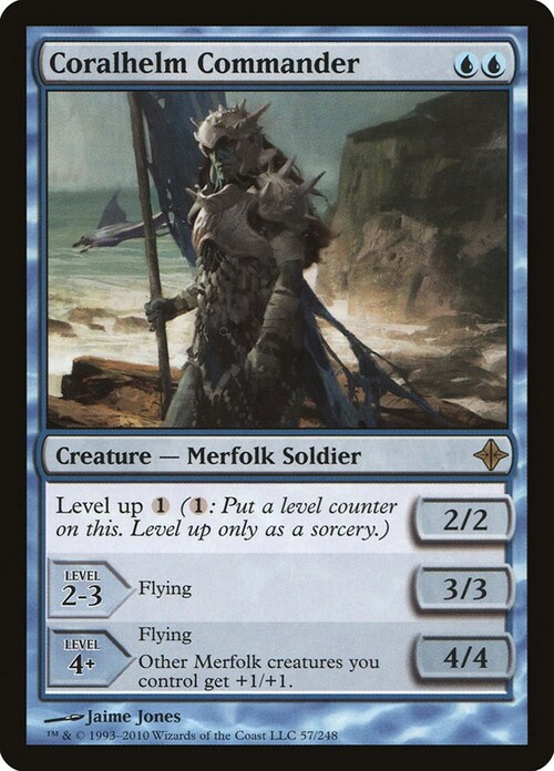 Coralhelm Commander Card Front