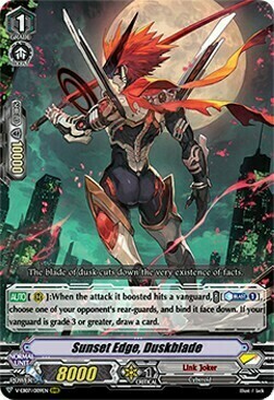 Sunset Edge, Duskblade Card Front