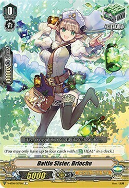 Battle Sister, Brioche Card Front