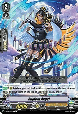 Sapient Angel [V Format] Card Front