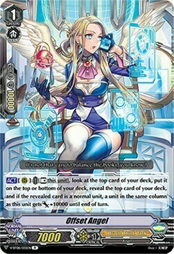 Offset Angel [V Format] Card Front