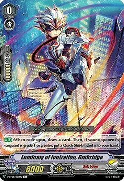 Luminary of Ionization, Grubridge [V Format] Card Front