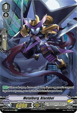 Metalborg, Blackboi [V Format] Card Front