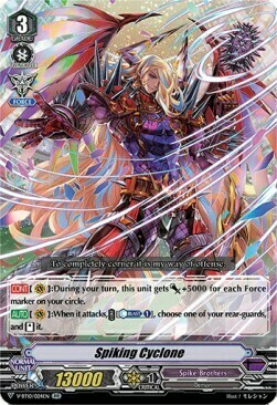 Spiking Cyclone [V Format] Card Front