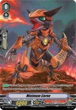 Minimum Carno [V Format] Card Front