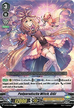 Padparadscha Witch, GiGi [V Format] Card Front