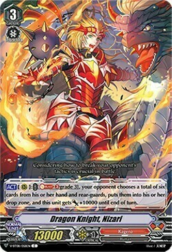 Dragon Knight, Nizari [V Format] Card Front