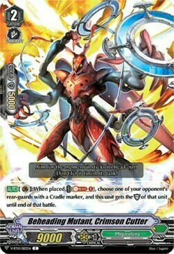 Beheading Mutant, Crimson Cutter [V Format] Card Front