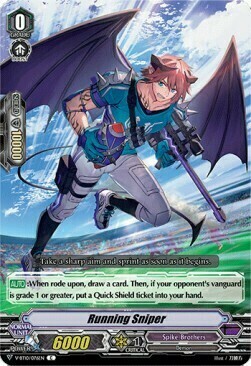 Running Sniper [V Format] Card Front