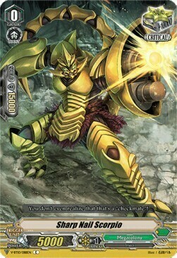 Sharp Nail Scorpio [V Format] Card Front