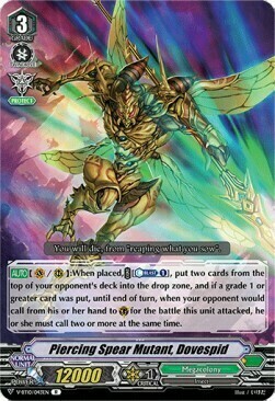 Piercing Spear Mutant, Dovespid [V Format] Card Front