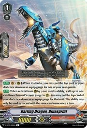 Darting Dragon, Bluesprint [V Format]