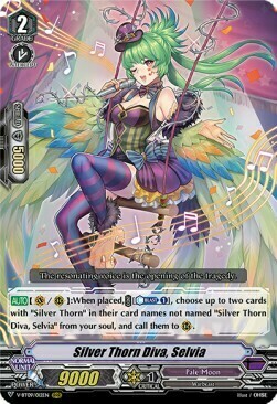 Silver Thorn Diva, Selvia Card Front