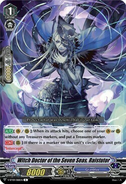 Witch Doctor of the Seven Seas, Raistutor [V Format] Card Front