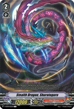 Stealth Dragon, Shuratoguro [V Format] Card Front