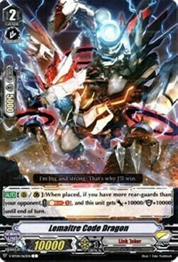 Lemaitre Code Dragon Card Front