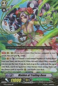 Maiden of Trailing Rose Card Front