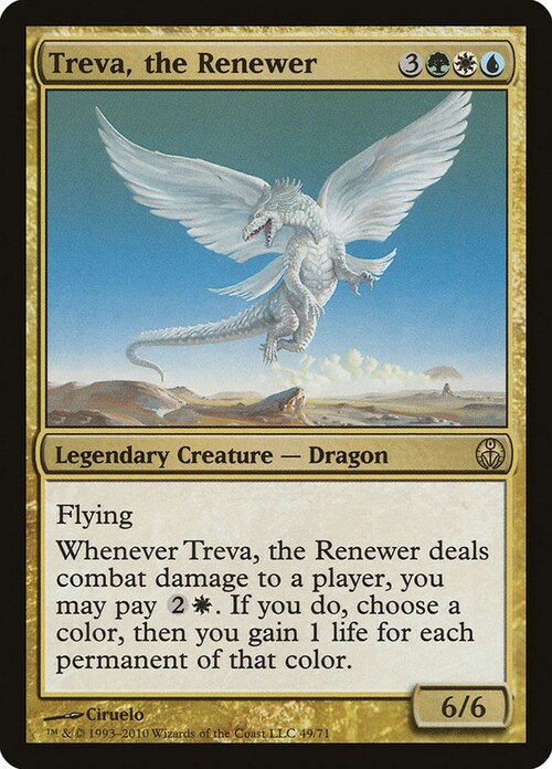 Treva, the Renewer Card Front